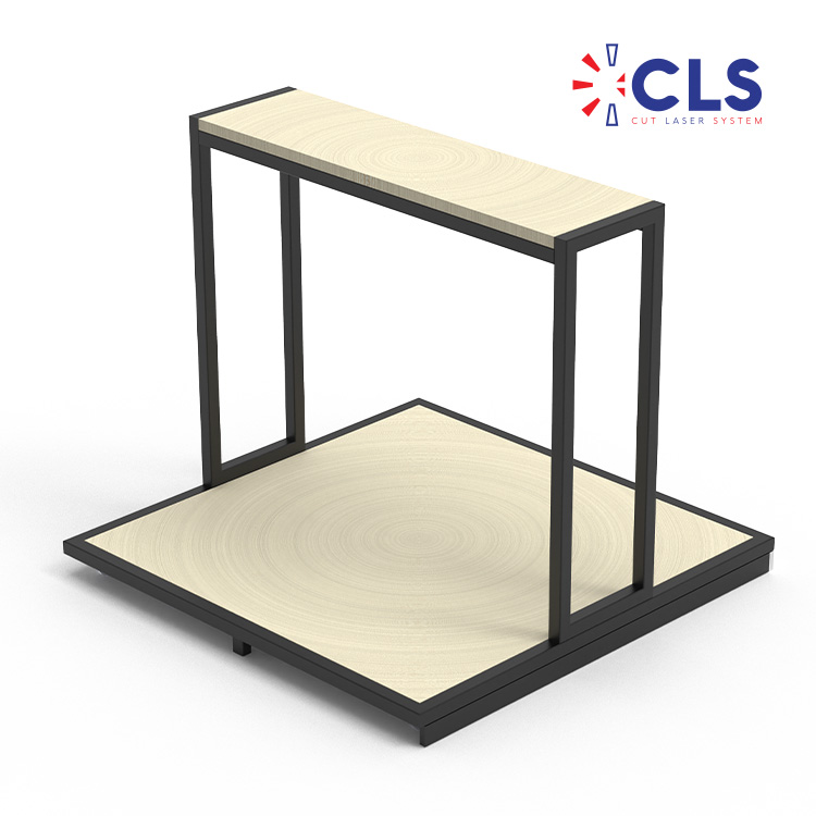 Stand à roulettes